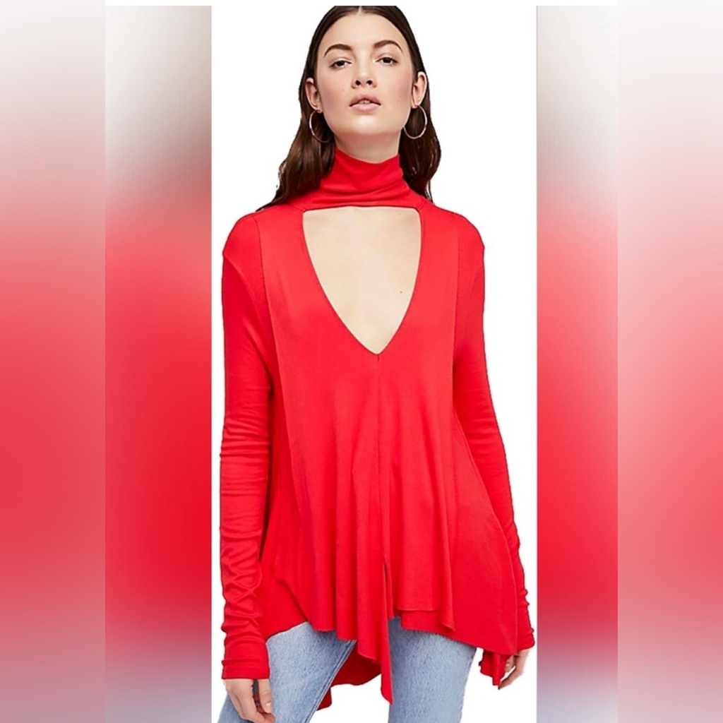 Free People Medium Uptown Turtle Top